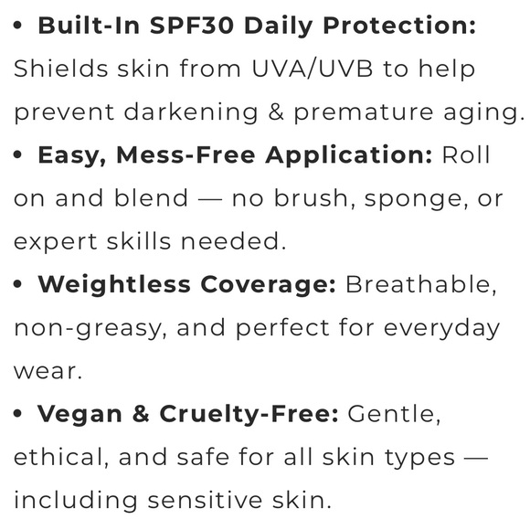 NWT Derma Muse Korean Color Adapting Foundation Stick - Ivory White (Light) - Picture 12 of 16